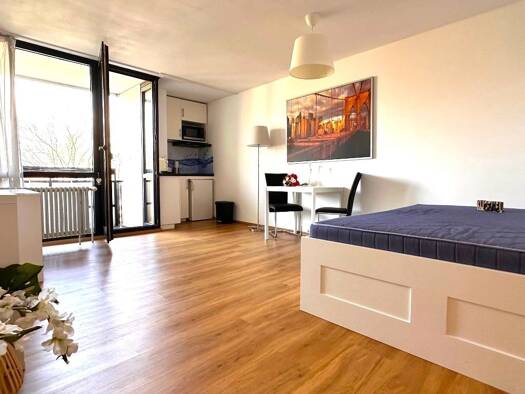 Wohnung zur Miete 615 € 1 Zimmer 27 m² Geschoss 4/5 frei ab sofort Tullnau Nürnberg 90402