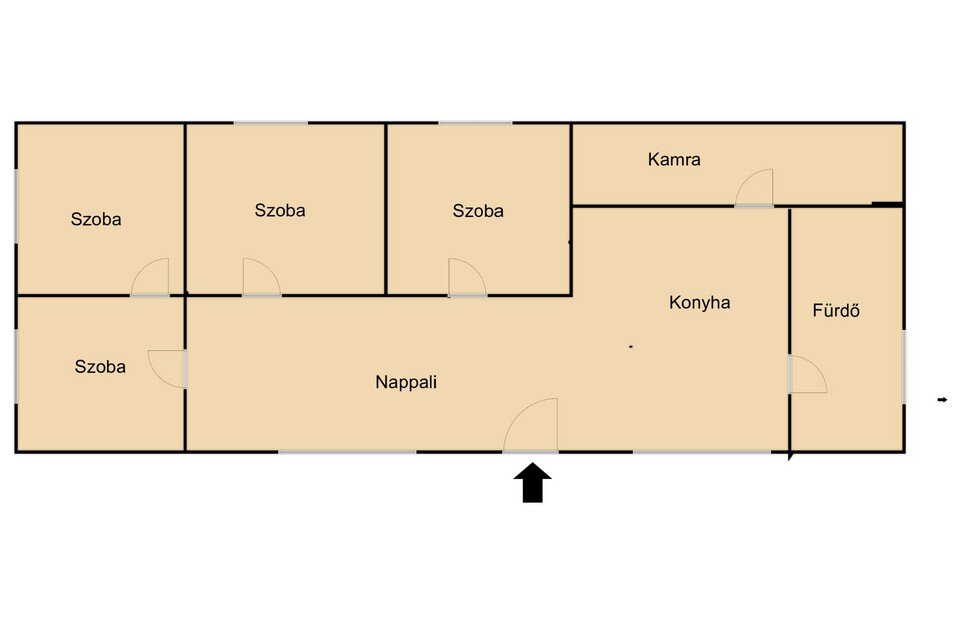 Einfamilienhaus zum Kauf 112.500 € 4 Zimmer 110 m²<br/>Wohnfläche 6.124 m²<br/>Grundstück Orosztony