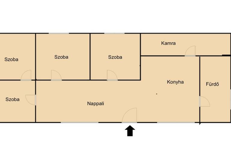 Einfamilienhaus zum Kauf 112.500 € 4 Zimmer 110 m² 6.124 m² Grundstück Orosztony