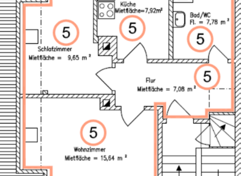 Wohnung zur Miete 139 € frei ab sofort Zum Zschopautal 5 Schönborn-Dreiwerden Rossau 09661