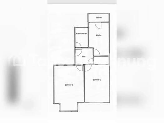 Wohnung zur Miete Tauschwohnung 670 € 2,5 Zimmer 60 m² 1. Geschoss Neustadt Mainz 55118