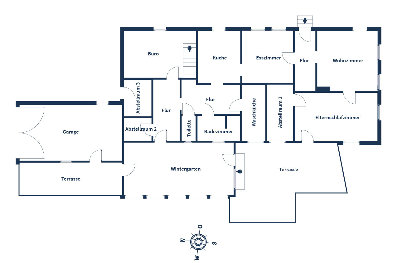 Einfamilienhaus zum Kauf 220.000 € 7 Zimmer 200 m²<br/>Wohnfläche 877 m²<br/>Grundstück Westeraccum Dornum 26553