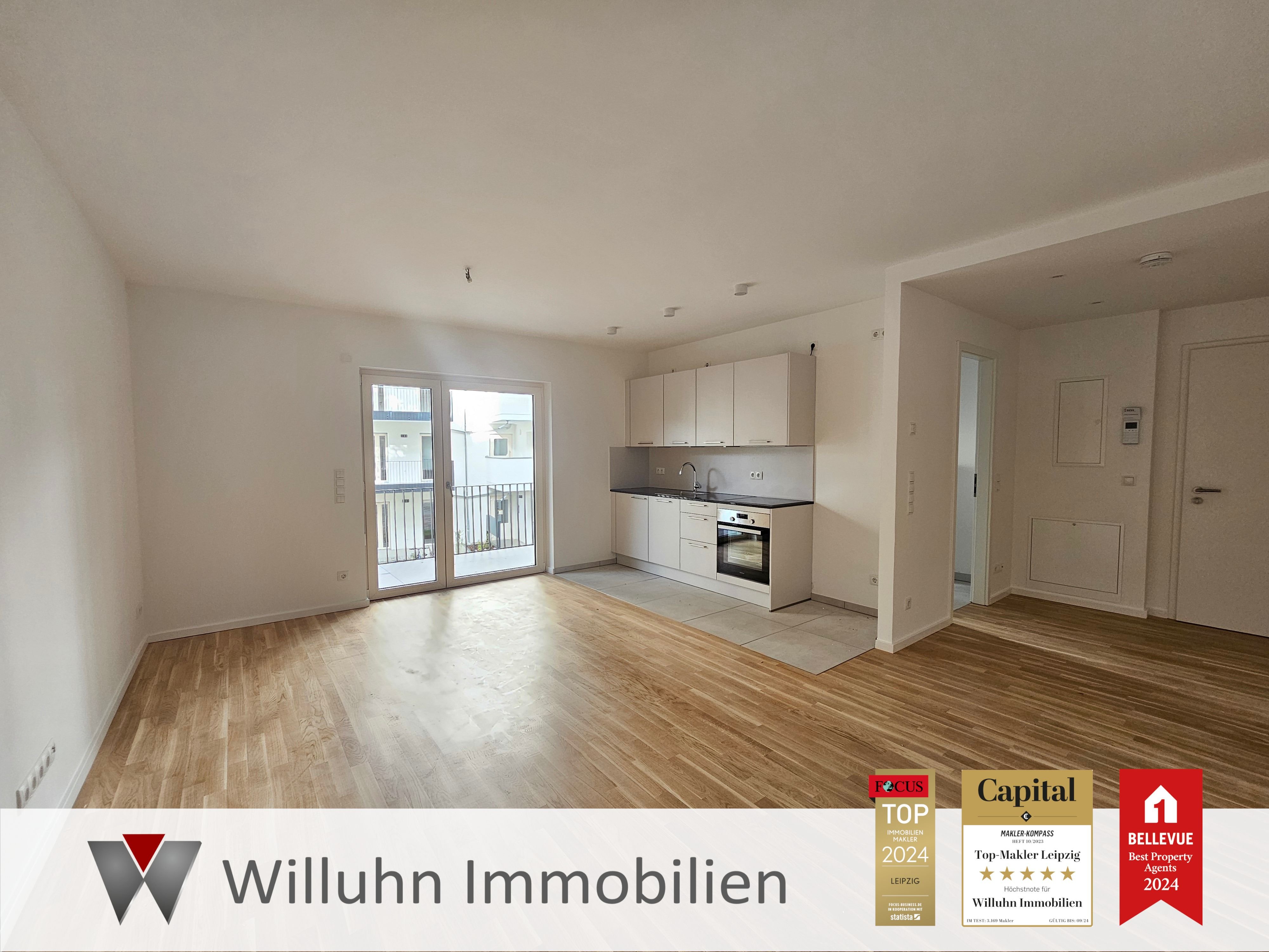 Wohnung zur Miete 585 € 1 Zimmer 42,6 m²<br/>Wohnfläche ab sofort<br/>Verfügbarkeit Anger-Crottendorf Leipzig 04315