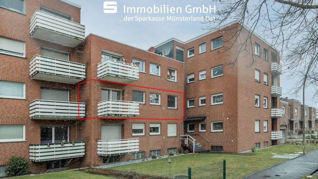 Wohnung zum Kauf 155.000 € 4 Zimmer 95 m² 1. Geschoss Hoetmar Warendorf / Hoetmar 48231