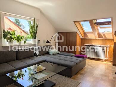 Wohnung zur Miete Tauschwohnung 697 € 2,5 Zimmer 55 m² Dachgeschoss, 2. Geschoss Handschuhshein - Ost Heidelberg 69120