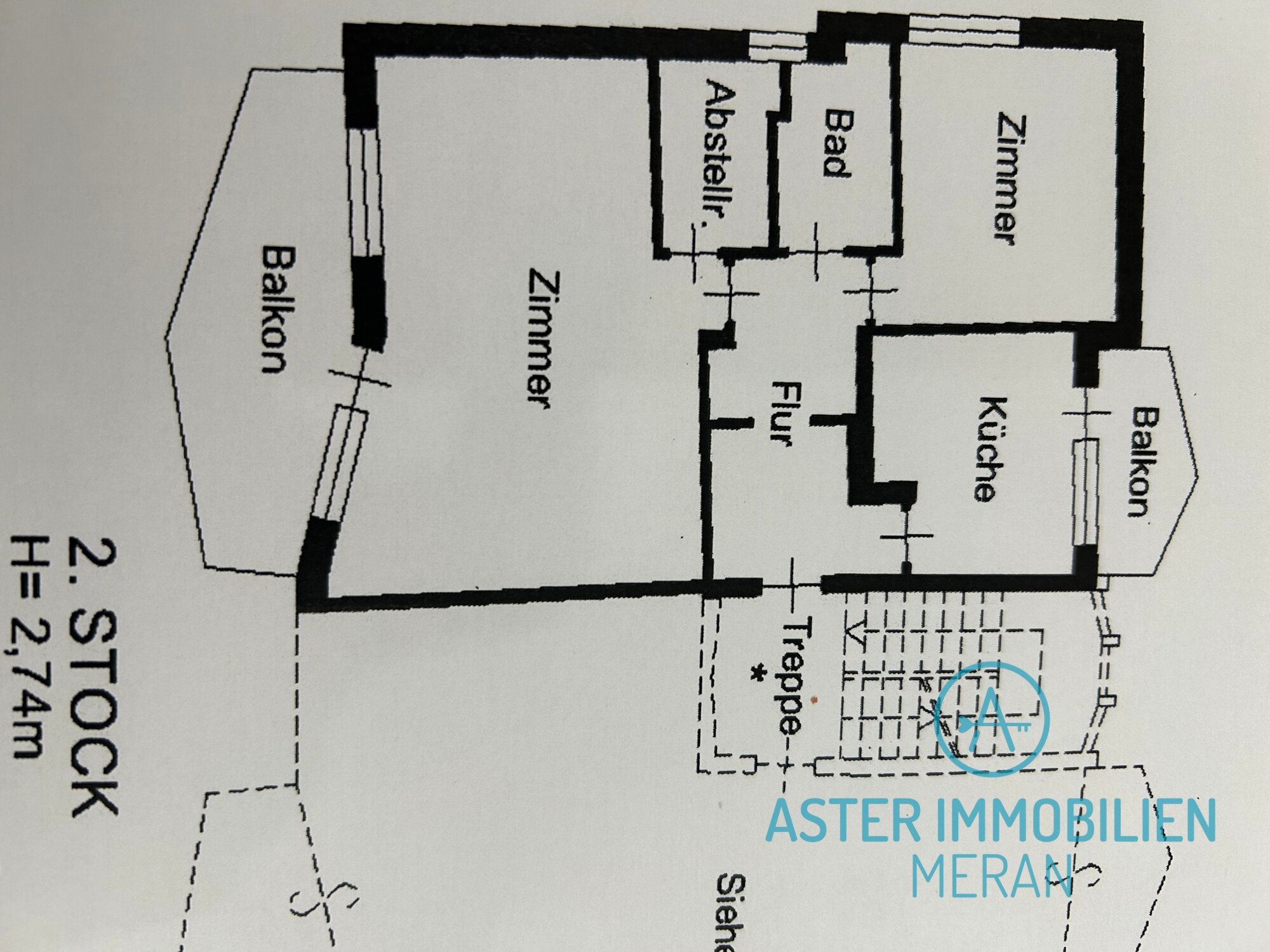 Wohnung zum Kauf 595.000 € 2 Zimmer 85,8 m²<br/>Wohnfläche 2.<br/>Geschoss Winkelweg MERAN/MERANO 39012