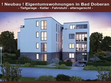 Wohnung zum Kauf provisionsfrei 329.000 € 3 Zimmer 85 m² 1. Geschoss Eikboomstraße 19 Bad Doberan Bad Doberan 18209