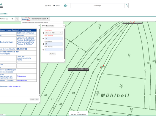 Grundstück zum Kauf 30.000 € 3.540 m² Grundstück frei ab sofort Altenhain Bad Soden 65812
