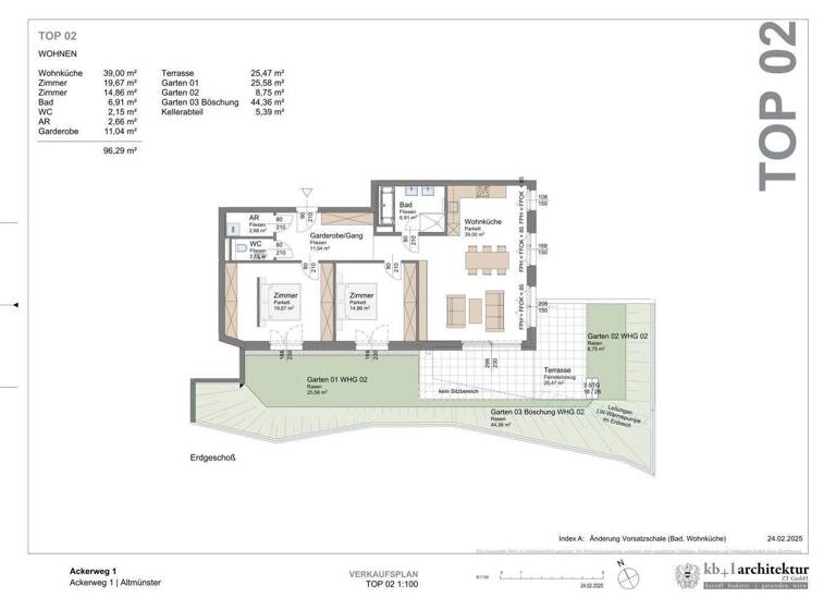 Wohnung zum Kauf 798.000 € 3 Zimmer 96,3 m² EG Altmünster 4813
