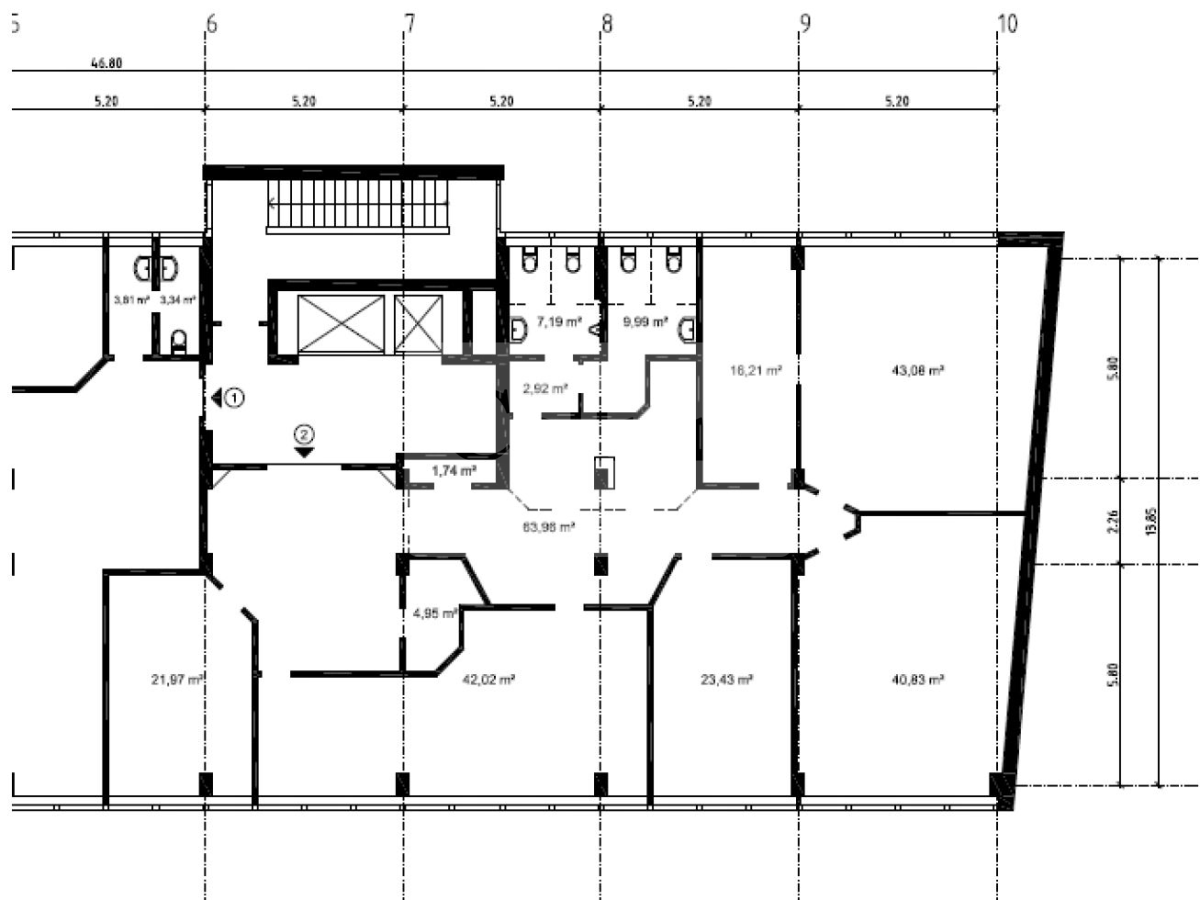 Büro-/Praxisfläche zur Miete 17 € 296,5 m²<br/>Bürofläche ab 296,5 m²<br/>Teilbarkeit Eimsbüttel Hamburg 20259