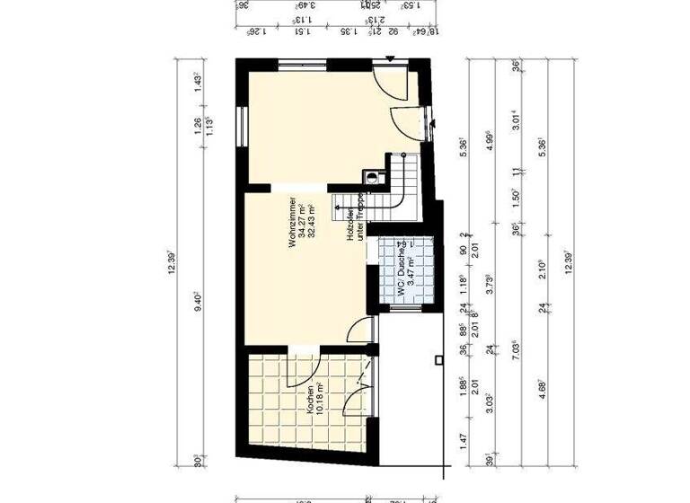 Reihenmittelhaus zum Kauf 479.000 € 3 Zimmer 85 m² 41 m² Grundstück Mühldorf Mühldorf am Inn 84453