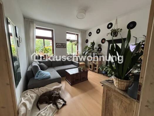 Wohnung zur Miete Tauschwohnung 390 € 2 Zimmer 49 m² 1. Geschoss Plagwitz Südwest 04229