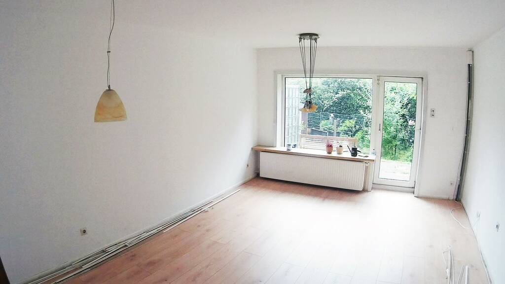 Reihenhaus zur Miete 1.230 € 3 Zimmer 77 m² 174 m² Grundstück frei ab sofort Langenhorn Hamburg 22417