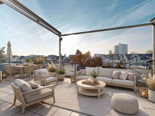 Penthouse zum Kauf 729.000 € 4 Zimmer 131 m² 2. Geschoss Hausen Frankfurt am Main 60488