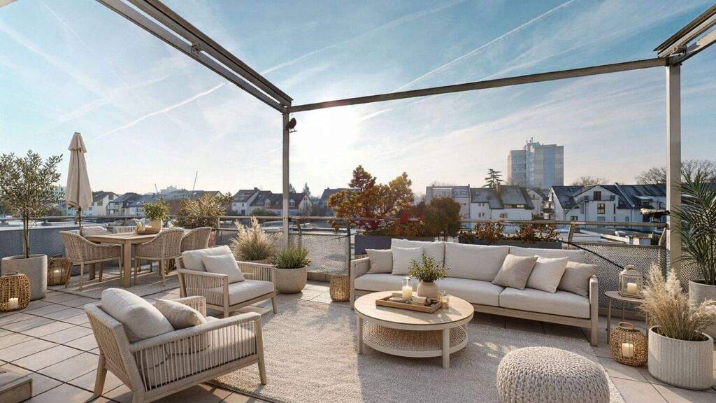 Penthouse zum Kauf 729.000 € 4 Zimmer 131 m² 2. Geschoss Hausen Frankfurt am Main 60488