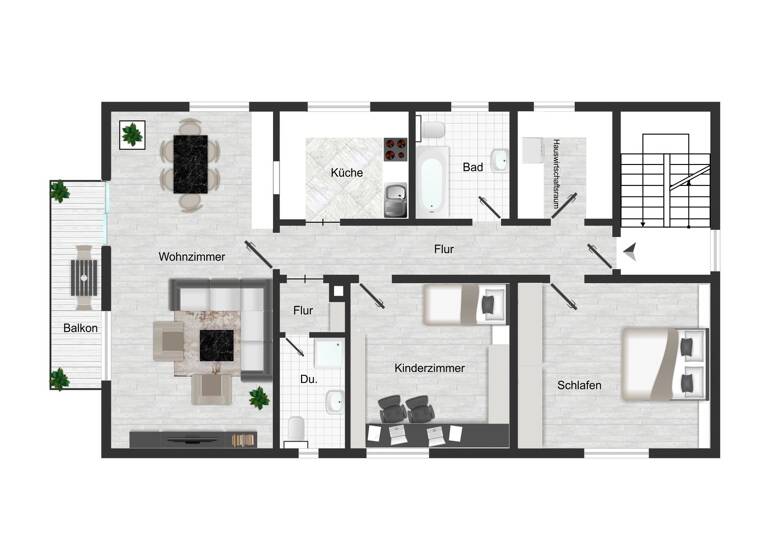 Wohnung zum Kauf 420.000 € 3,5 Zimmer 102 m² Herzogenaurach 91074