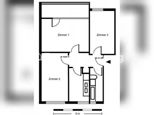Wohnung zur Miete Tauschwohnung 500 € 3 Zimmer 61 m² 3. Geschoss Friedrichsfelde Lichtenberg 10319