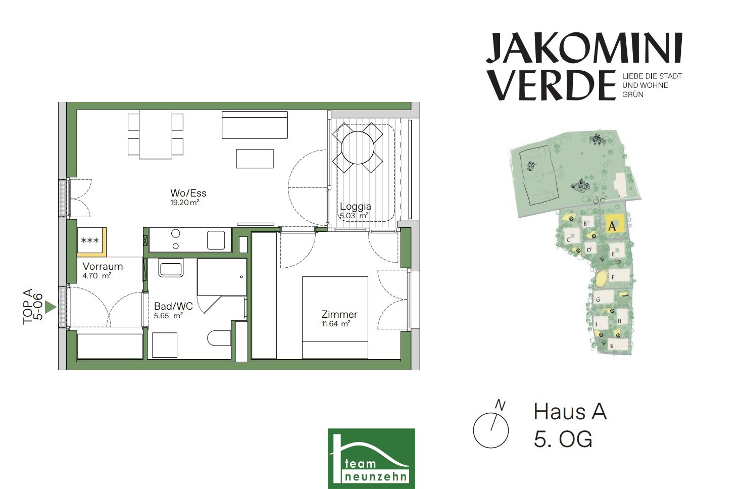 Wohnung zur Miete 592 € 2 Zimmer 41,9 m²<br/>Wohnfläche 5.<br/>Geschoss Kasernstraße 30A Jakomini Graz 8010