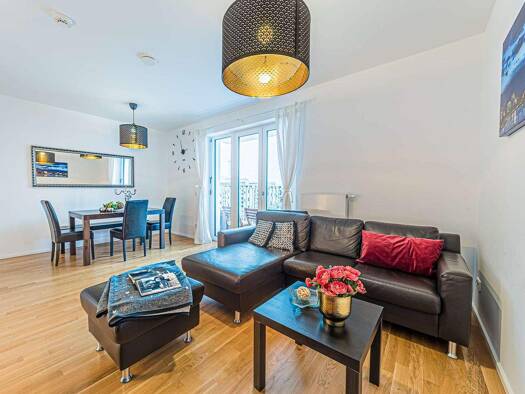 Wohnung zur Miete Wohnen auf Zeit 2.650 € 3 Zimmer 85 m² frei ab sofort Niederrad Frankfurt am Main 60528