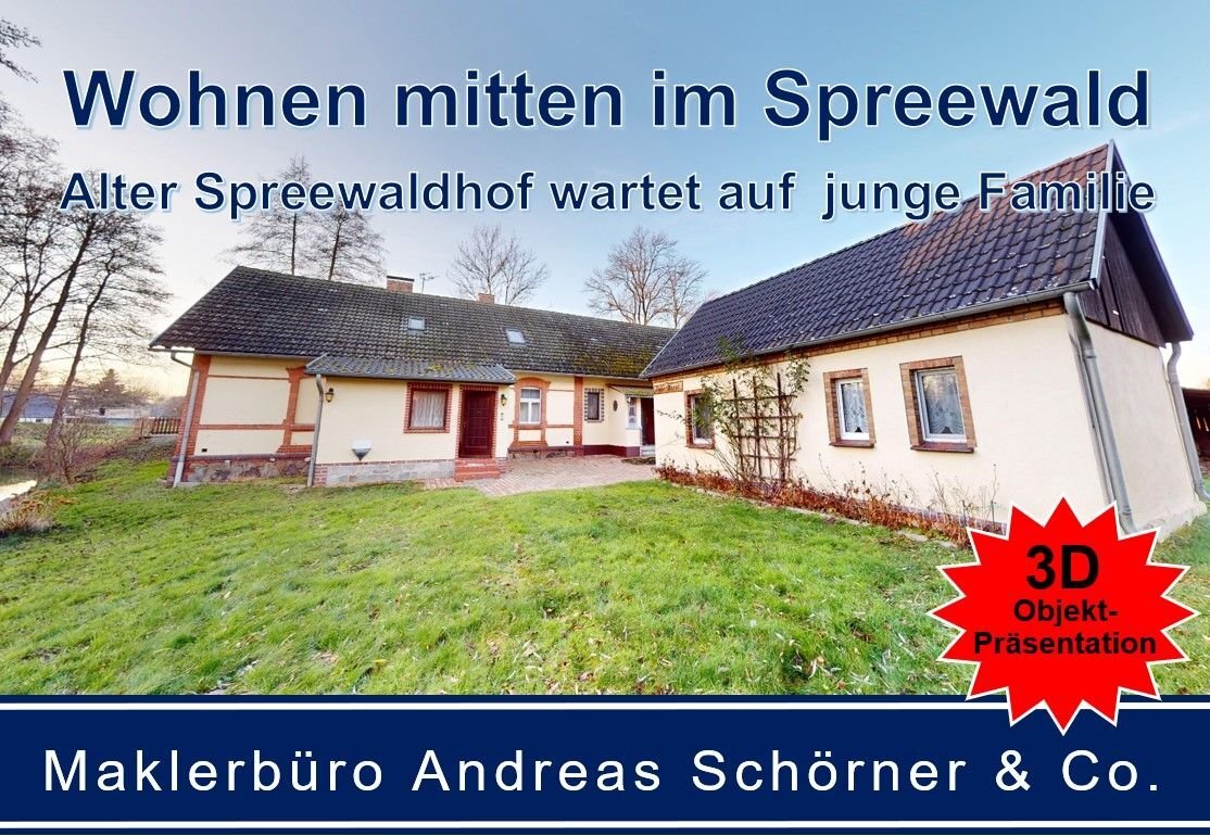 Mehrfamilienhaus zum Kauf 397.000 € 7 Zimmer 225 m²<br/>Wohnfläche 3.120 m²<br/>Grundstück ab sofort<br/>Verfügbarkeit Leipe Lübbenau/Spreewald 03222