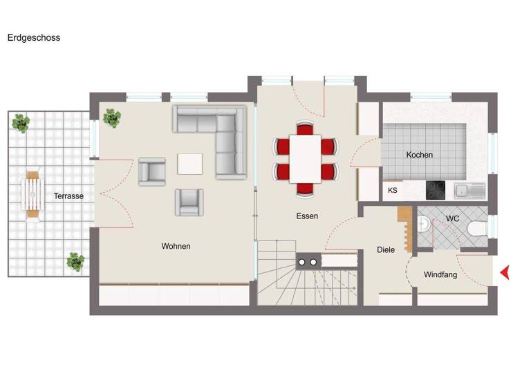 Doppelhaushälfte zum Kauf 349.000 € 6 Zimmer 124 m² 440 m² Grundstück Schöllnach 94508
