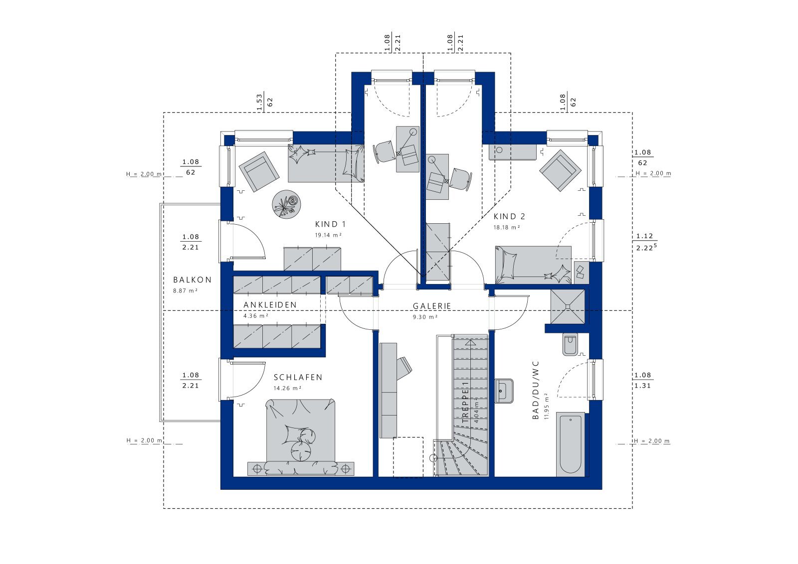 Einfamilienhaus zum Kauf 958.868 € 5 Zimmer 156 m²<br/>Wohnfläche 1.299 m²<br/>Grundstück Byfang Essen 45257