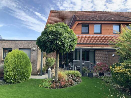 Doppelhaushälfte zum Kauf 399.000 € 4 Zimmer 121 m² 284 m² Grundstück frei ab 01.12.2026 Obrighoven Wesel 46485