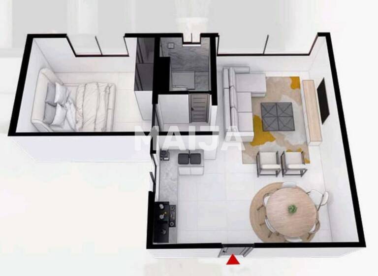 Studio zum Kauf 103.836 € 2 Zimmer 63 m² EG Almadies Almadies 12000