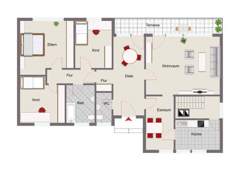 Bungalow zum Kauf 289.000 € 6 Zimmer 127,8 m² 765 m² Grundstück Lühnde Algermissen 31191