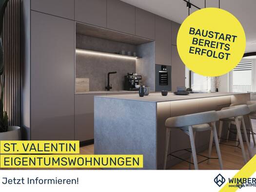Wohnung zum Kauf - Erstbezug 429.500 € 3 Zimmer 84 m² Brunhildstraße 9 St. Valentin 4300