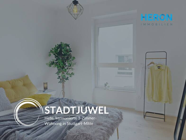 Wohnung zum Kauf 500.000 € 3 Zimmer 80 m² 1. Geschoss Mitte Stuttgart 70184