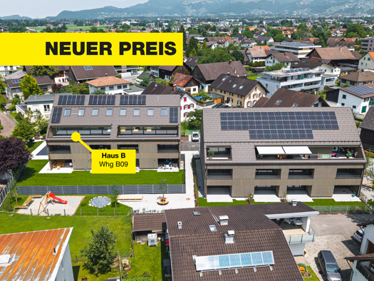 Maisonette zum Kauf - Erstbezug 1.064.000 € 3 Zimmer 123,7 m² 2. Geschoss Ringstraße 19 Feldkirch 6800