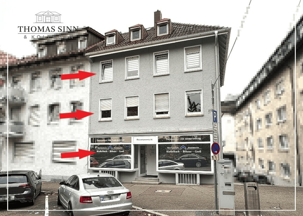 Bürofläche zur Miete 1.525 € 9 Zimmer 179,3 m²<br/>Bürofläche Innenstadt Heilbronn 74072