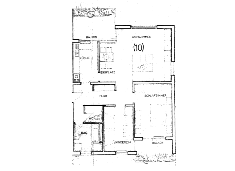 Wohnung zum Kauf 310.000 € 3 Zimmer 96 m² 2. Geschoss Kenzingen 79341