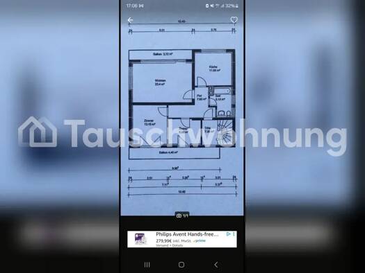 Wohnung zur Miete Tauschwohnung 850 € 3 Zimmer 70 m² 1. Geschoss Witterschlick Alfter 53347