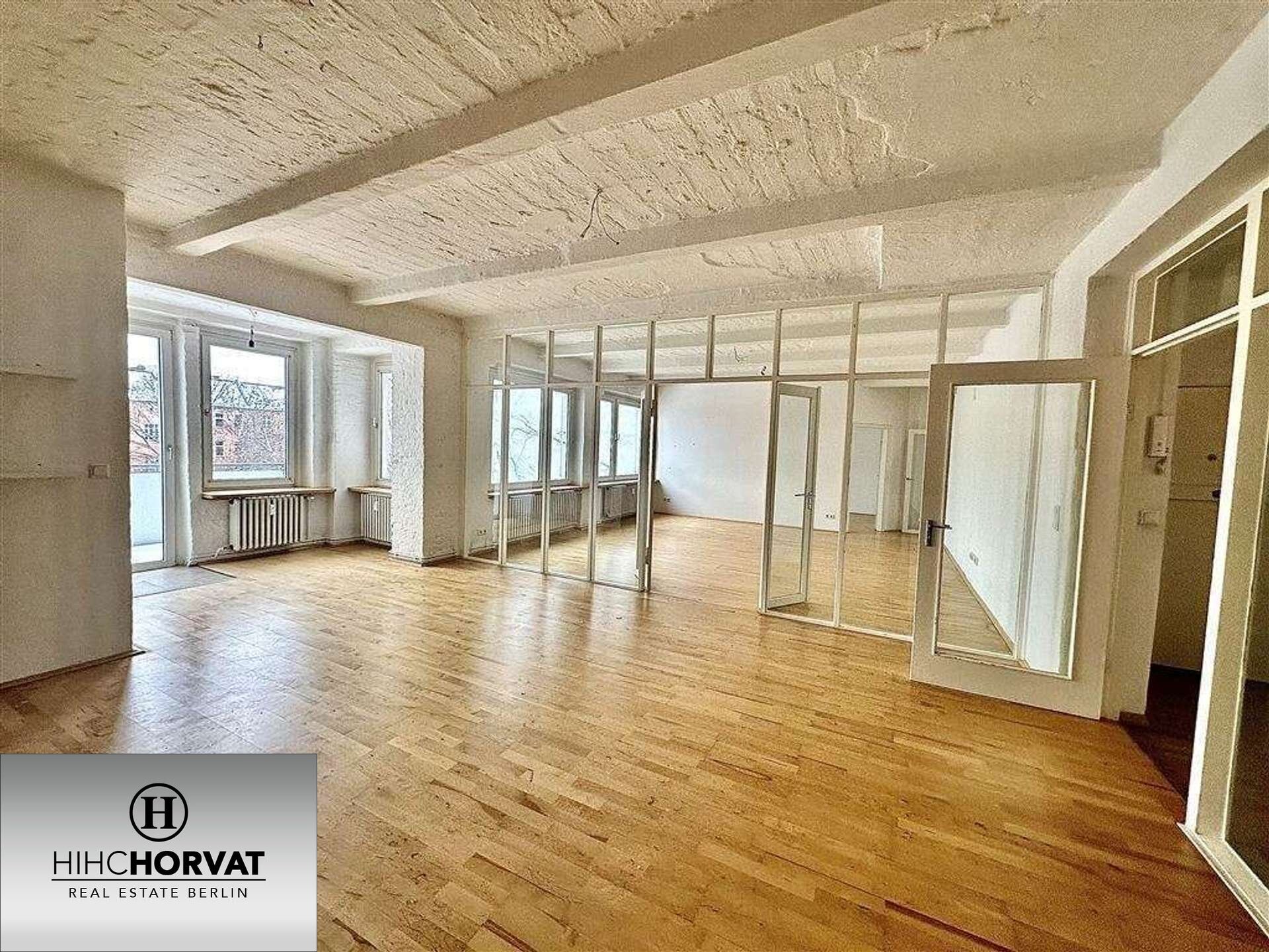 Atelier zur Miete provisionsfrei 3.280 € 6 Zimmer 168,3 m²<br/>Bürofläche Kreuzberg Berlin 10997