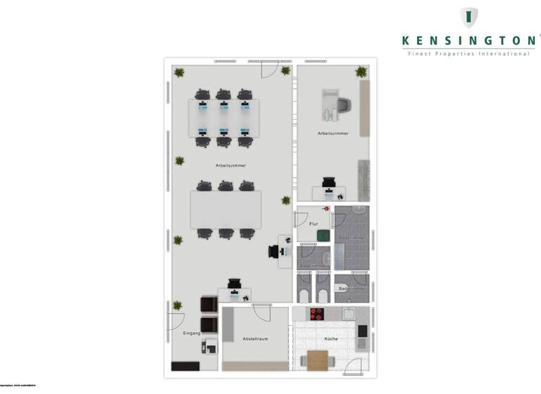 Bürofläche zur Miete 1.200 € 1 Zimmer 116,2 m² Bürofläche Rotenburg Rotenburg (Wümme) 27356