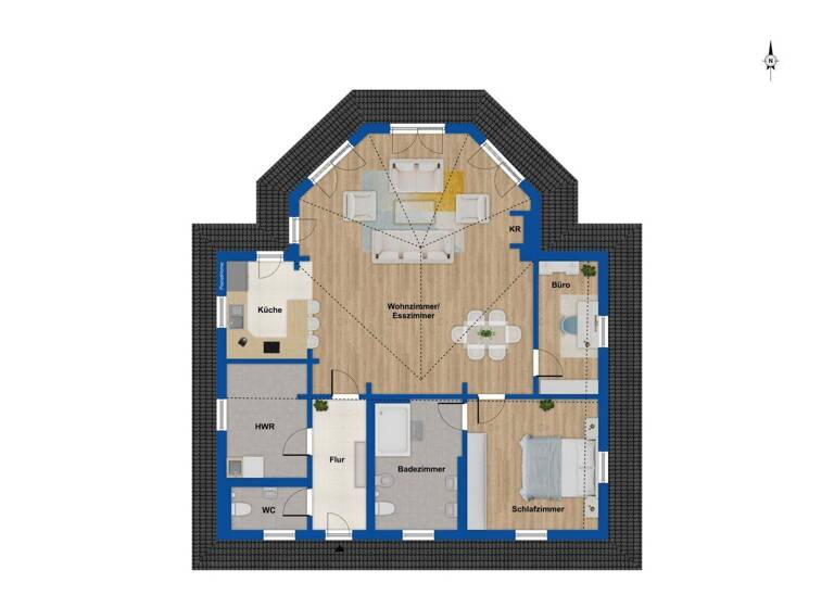 Einfamilienhaus zum Kauf 399.000 € 3 Zimmer 108,1 m² 901,3 m² Grundstück Haidenkofen Sünching 93104