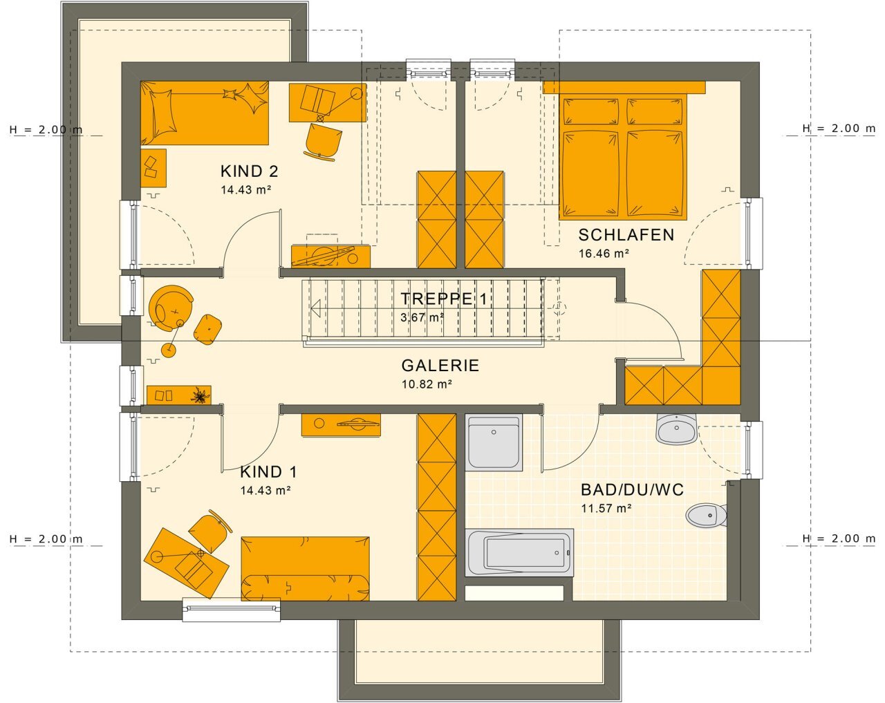 Einfamilienhaus zum Kauf 495.699 € 5 Zimmer 144 m²<br/>Wohnfläche 560 m²<br/>Grundstück Welschbillig Welschbillig 54298