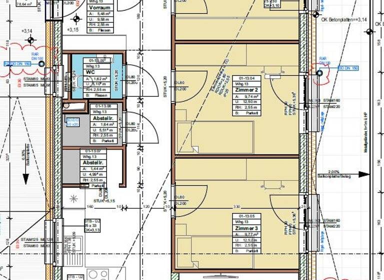 Wohnung zum Kauf - Erstbezug 240.000 € 4 Zimmer 79,9 m² 1. Geschoss Fohnsdorf 8753