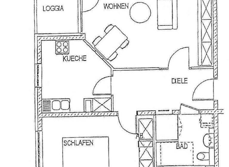 Wohnung zur Miete 687 € 2 Zimmer 62,1 m² EG frei ab sofort Am Grünen Anger 18 Johannisthal Berlin 12487