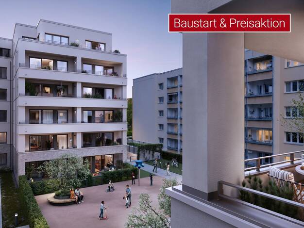 Wohnung zum Kauf - Neubau provisionsfrei 584.750 € 3 Zimmer 78,8 m² 1. Geschoss Neumannstraße Pankow Berlin 13189