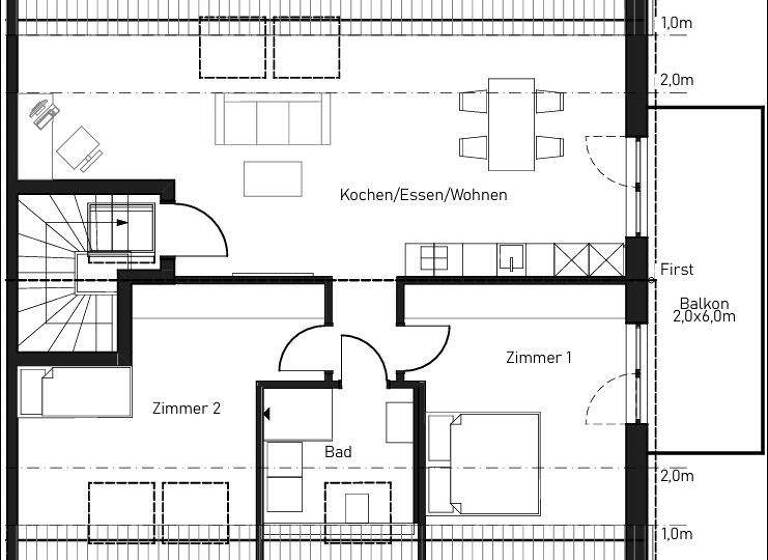 Wohnung zur Miete 895 € 3 Zimmer 77 m² Waldaschaff 63857