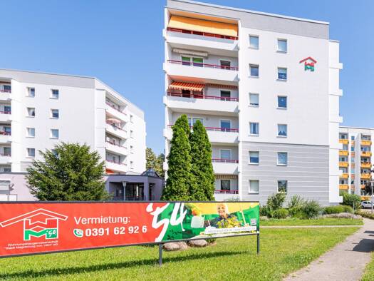 Wohnung zur Miete 245 € 1 Zimmer 35 m² 6. Geschoss St.-Josef-Straße 50 Neu Olvenstedt Neu Olvenstedt 39130