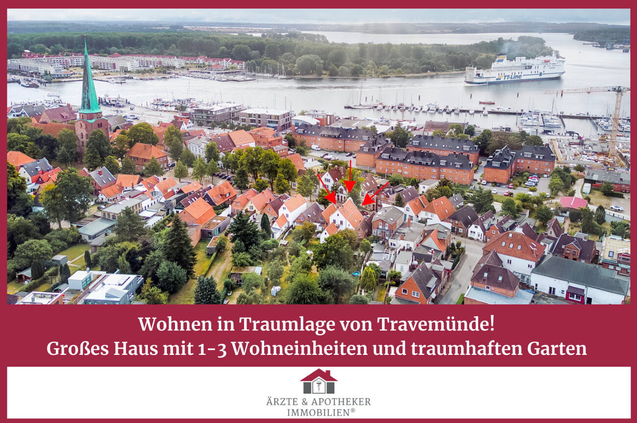 Mehrfamilienhaus zum Kauf 1.789.000 € 15 Zimmer 285 m²<br/>Wohnfläche 959 m²<br/>Grundstück Alt-Travemünde / Rönnau Lübeck / Travemünde 23570