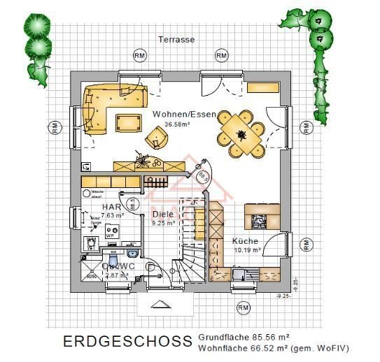 Villa zum Kauf provisionsfrei 318.200 € 4 Zimmer 129 m²<br/>Wohnfläche Jasdorf Dobersdorf 24232