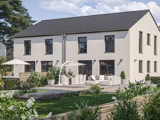 Doppelhaushälfte zum Kauf - Erstbezug 563.890 € 128 m² 211 m² Grundstück Bergheim Bergheim 86199