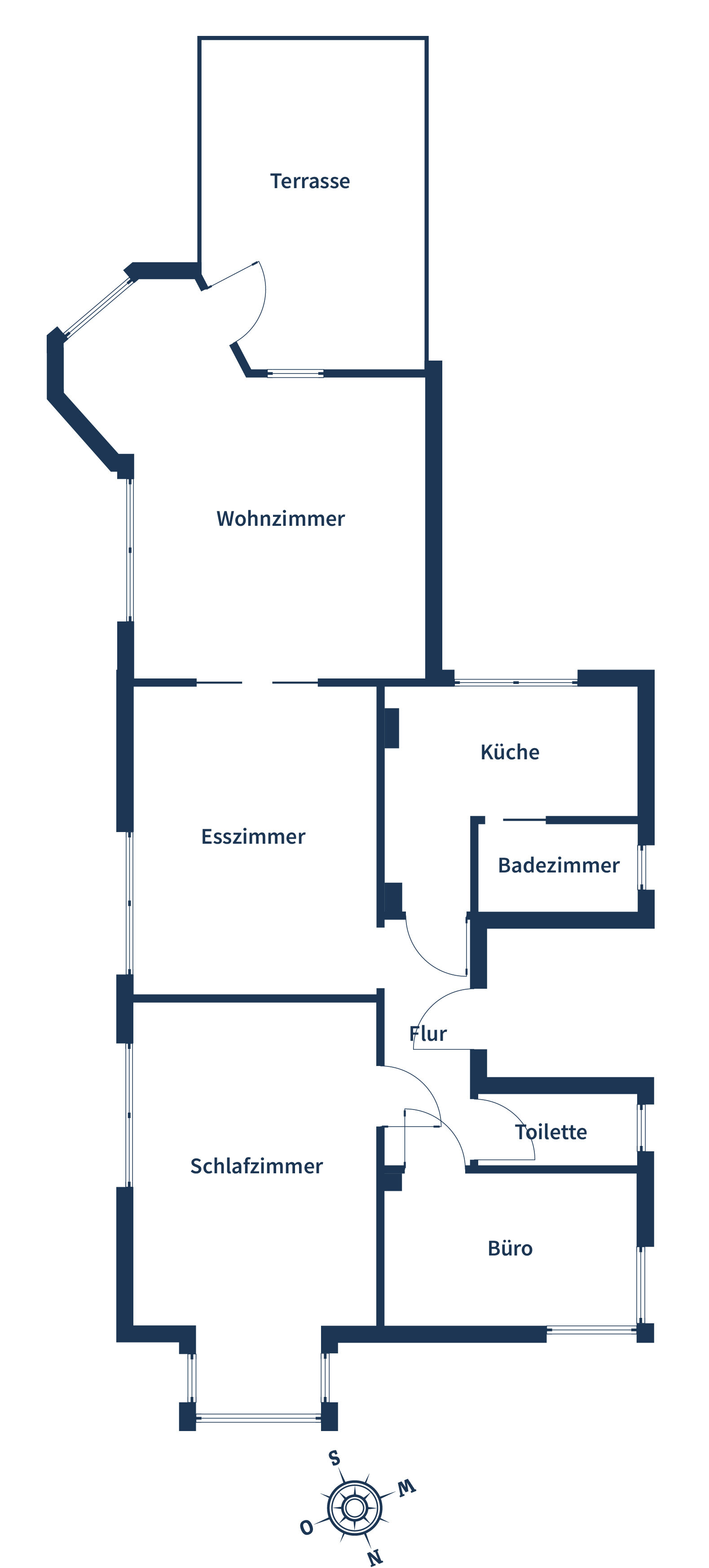 Wohnung zum Kauf 209.000 € 4 Zimmer 93,4 m²<br/>Wohnfläche EG<br/>Geschoss Freital Freital 01705