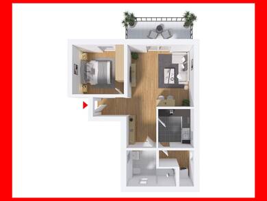 Wohnung zum Kauf provisionsfrei 314.000 € 2 Zimmer 67,4 m² 2. Geschoss Himmelsthür Hildesheim 31137