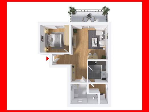 Wohnung zum Kauf provisionsfrei 314.000 € 2 Zimmer 67,4 m² 2. Geschoss Himmelsthür Hildesheim 31137